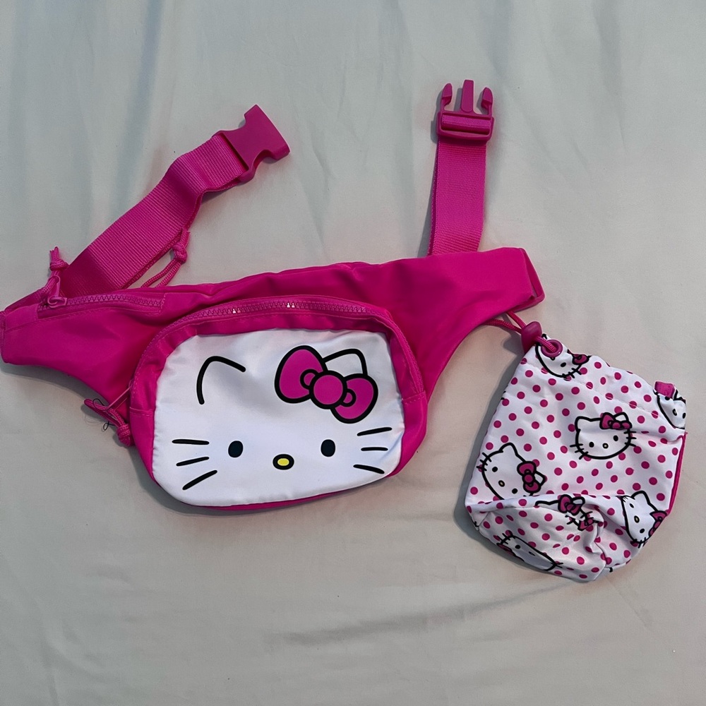 Hello Kitty Pink and White Bag Collection